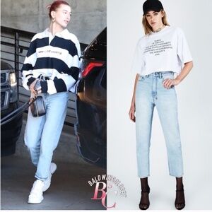 Ksubi Jeans Chlo women’s Wasted Karma Jeans Light Wash Straight Leg Size 24